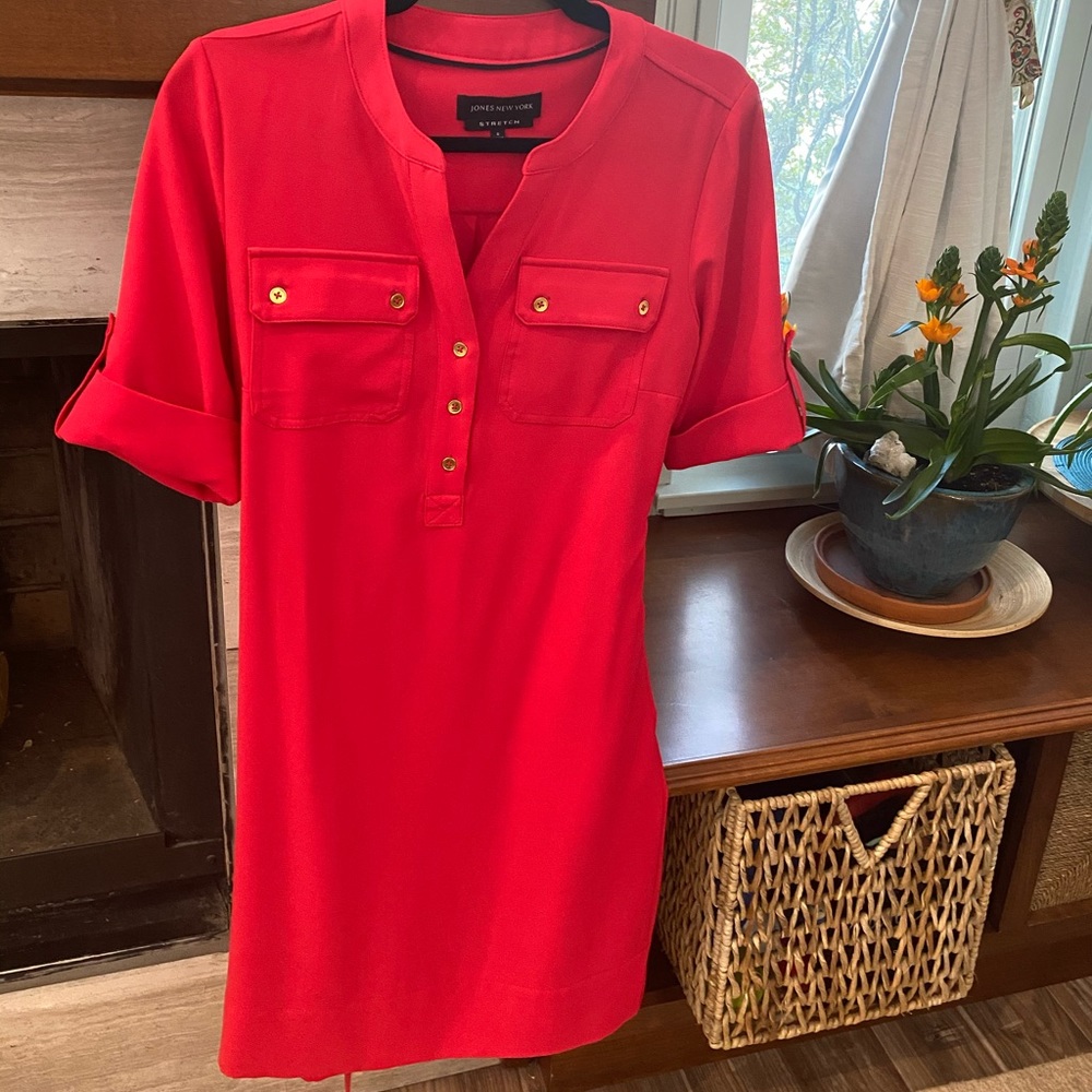 Jones New York Berry Pink Dress